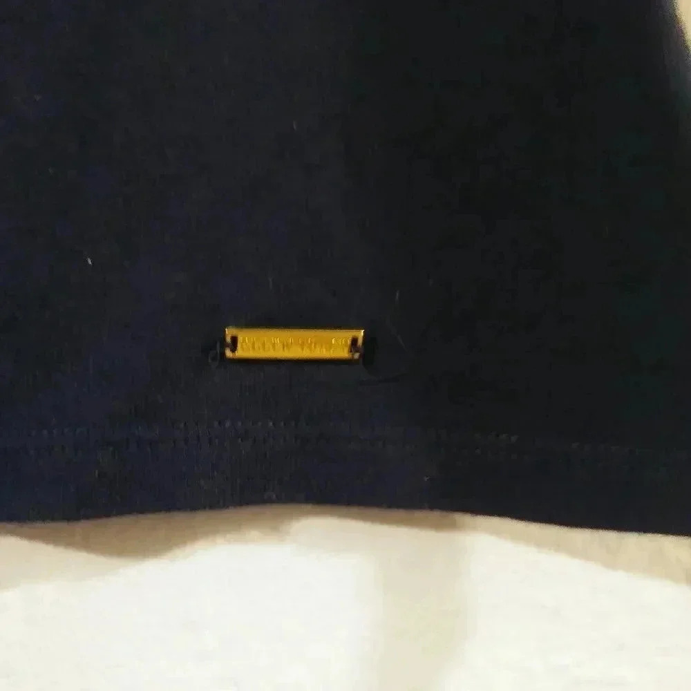 Ellen Tracy Blue Knit Top - Picture 2 of 5